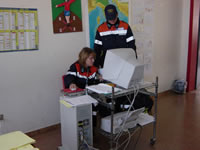 Postazione della segreteria